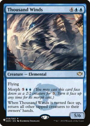 Thousand Winds<br /><span class="collector-number">Collector No. DDN-58</span>