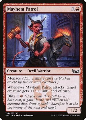 Mayhem Patrol<br /><span class="collector-number">Collector No. 114</span>
