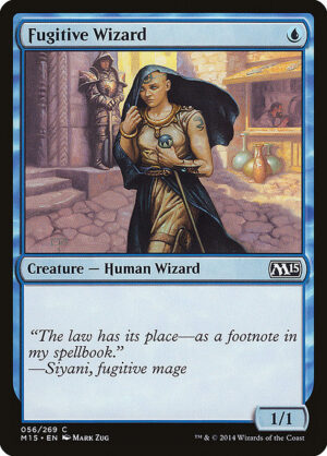 Fugitive Wizard<br /><span class="collector-number">Collector No. 56</span>
