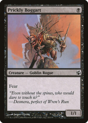 Prickly Boggart<br /><span class="collector-number">Collector No. 74</span>