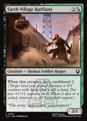 Earth Village Ruffians<br /><span class="collector-number">Collector No. 219</span>