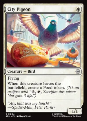 City Pigeon<br /><span class="collector-number">Collector No. 4</span>
