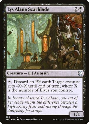 Lys Alana Scarblade<br /><span class="collector-number">Collector No. 50</span>