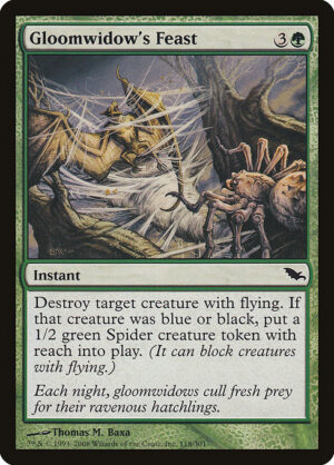 Gloomwidow's Feast<br /><span class="collector-number">Collector No. 118</span>