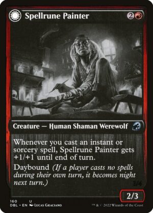 Spellrune Painter // Spellrune Howler<br /><span class="collector-number">Collector No. 160</span>