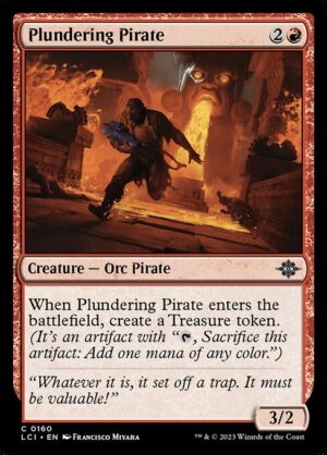 Plundering Pirate<br /><span class="collector-number">Collector No. 160</span>
