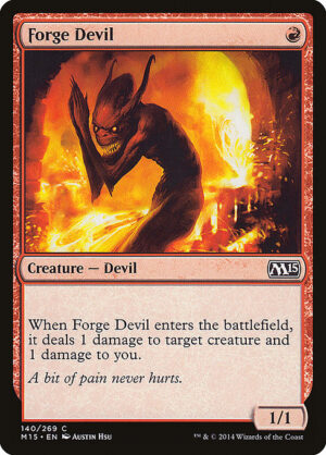 Forge Devil<br /><span class="collector-number">Collector No. 140</span>