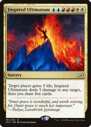Inspired Ultimatum<br /><span class="collector-number">Collector No. 191p</span>