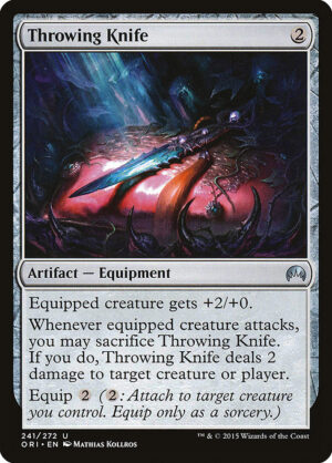 Throwing Knife<br /><span class="collector-number">Collector No. 241</span>