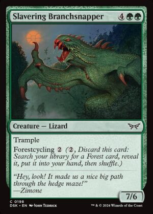 Slavering Branchsnapper<br /><span class="collector-number">Collector No. 198</span>