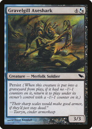 Gravelgill Axeshark<br /><span class="collector-number">Collector No. 164</span>