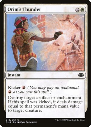 Orim's Thunder<br /><span class="collector-number">Collector No. 18</span>