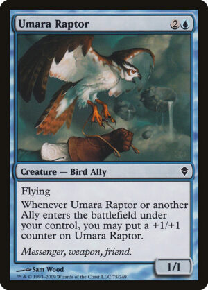 Umara Raptor<br /><span class="collector-number">Collector No. 75</span>