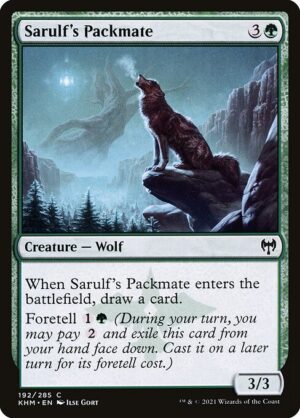 Sarulf's Packmate<br /><span class="collector-number">Collector No. 192</span>
