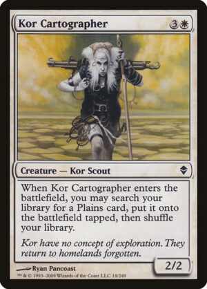 Kor Cartographer<br /><span class="collector-number">Collector No. 18</span>