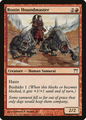 Ronin Houndmaster<br /><span class="collector-number">Collector No. 184</span>