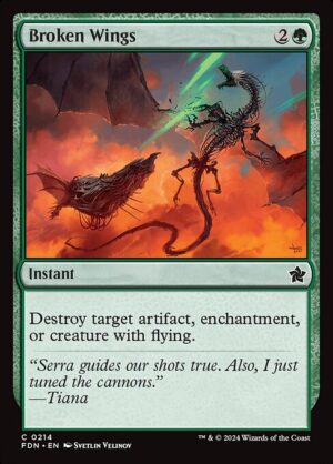 Broken Wings<br /><span class="collector-number">Collector No. 214</span>