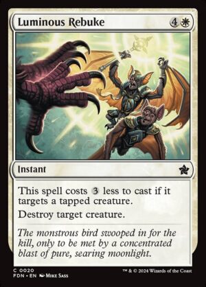 Luminous Rebuke<br /><span class="collector-number">Collector No. 20</span>