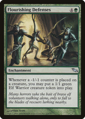 Flourishing Defenses<br /><span class="collector-number">Collector No. 114</span>