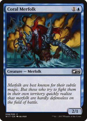 Coral Merfolk<br /><span class="collector-number">Collector No. 8</span>