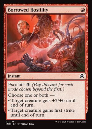 Borrowed Hostility - Foil<br /><span class="collector-number">Collector No. 146</span>