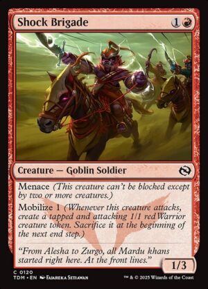Shock Brigade<br /><span class="collector-number">Collector No. 120</span>