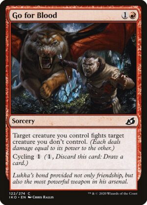 Go for Blood<br /><span class="collector-number">Collector No. 122</span>