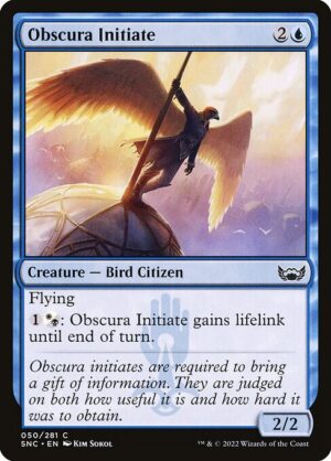 Obscura Initiate<br /><span class="collector-number">Collector No. 50</span>