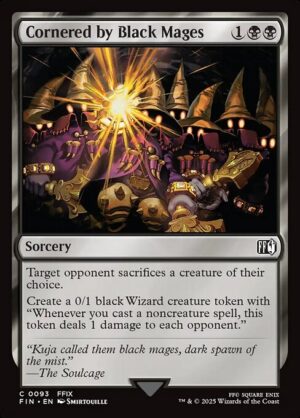 Cornered by Black Mages<br /><span class="collector-number">Collector No. 93</span>