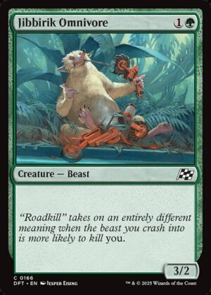 Jibbirik Omnivore - Foil<br /><span class="collector-number">Collector No. 166</span>