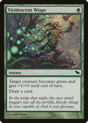 Viridescent Wisps<br /><span class="collector-number">Collector No. 132</span>