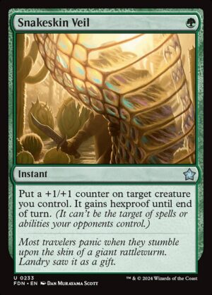 Snakeskin Veil<br /><span class="collector-number">Collector No. 233</span>