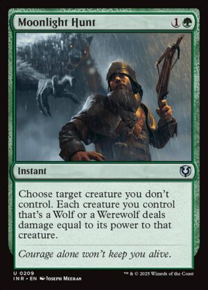 Moonlight Hunt - Foil<br /><span class="collector-number">Collector No. 209</span>
