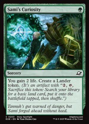 Sami's Curiosity - Foil<br /><span class="collector-number">Collector No. 203</span>