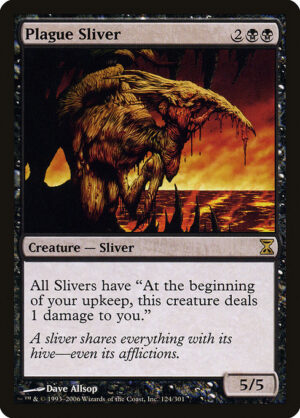 Plague Sliver<br /><span class="collector-number">Collector No. 124</span>