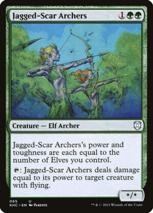 Jagged-Scar Archers<br /><span class="collector-number">Collector No. 65</span>