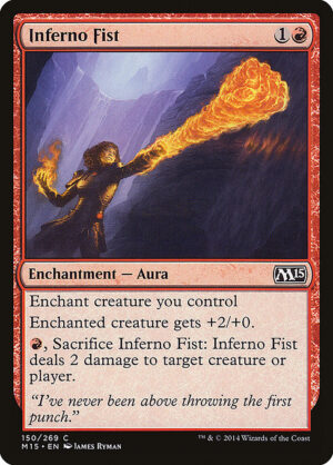 Inferno Fist<br /><span class="collector-number">Collector No. 150</span>
