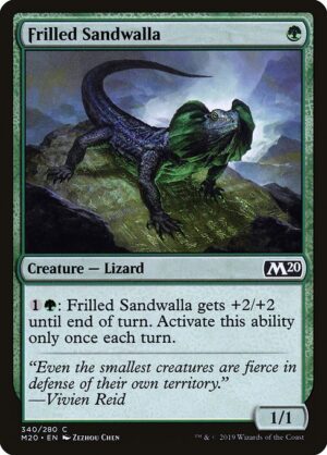 Frilled Sandwalla<br /><span class="collector-number">Collector No. 340</span>