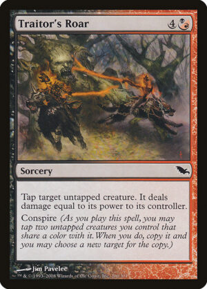 Traitor's Roar<br /><span class="collector-number">Collector No. 200</span>