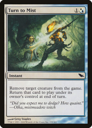 Turn to Mist<br /><span class="collector-number">Collector No. 155</span>