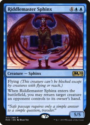 Riddlemaster Sphinx<br /><span class="collector-number">Collector No. 317</span>