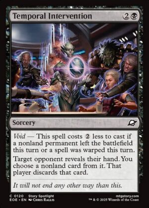 Temporal Intervention<br /><span class="collector-number">Collector No. 120</span>