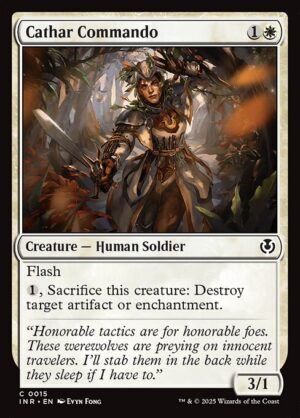 Cathar Commando<br /><span class="collector-number">Collector No. 15</span>