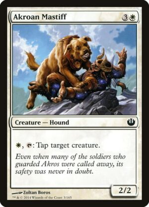 Akroan Mastiff<br /><span class="collector-number">Collector No. 3</span>
