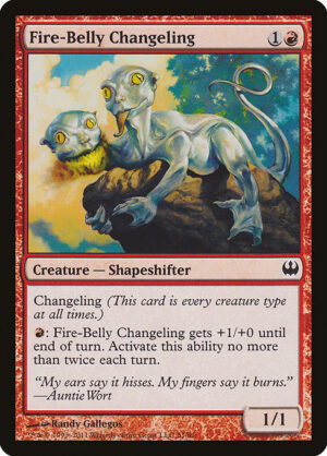 Fire-Belly Changeling<br /><span class="collector-number">Collector No. 51</span>