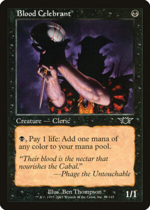 Blood Celebrant<br /><span class="collector-number">Collector No. 61</span>