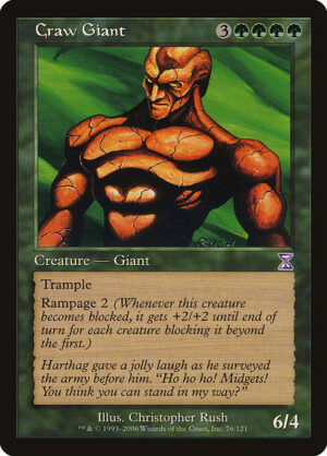 Craw Giant<br /><span class="collector-number">Collector No. 76</span>