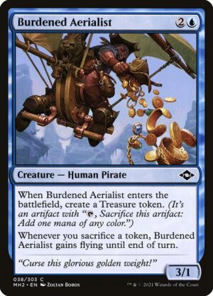 Burdened Aerialist<br /><span class="collector-number">Collector No. 38</span>