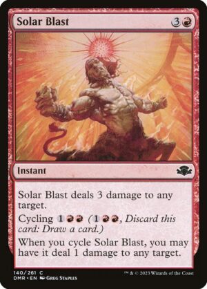 Solar Blast<br /><span class="collector-number">Collector No. 140</span>