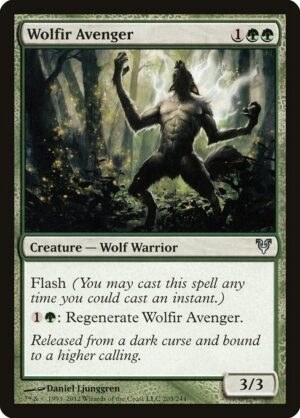 Wolfir Avenger<br /><span class="collector-number">Collector No. 205</span>